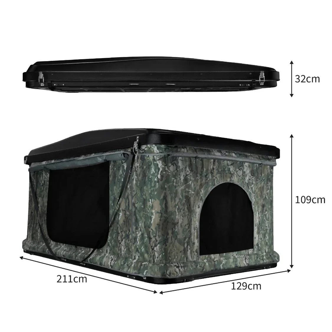 Car Roof Tent - Camouflage
