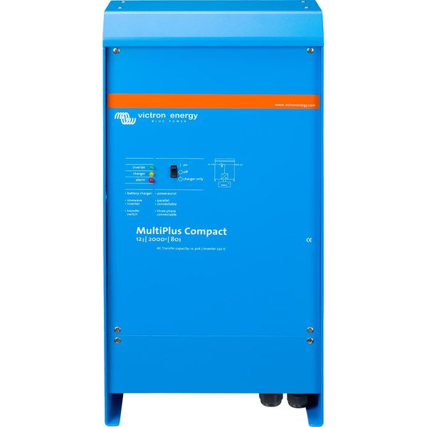 Victron Multiplus 12/2000/80 Combi Inverter Charger