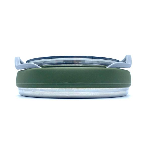 Wolf Outdoors EzyStow Collapsible Kettle 1L – Olive Green