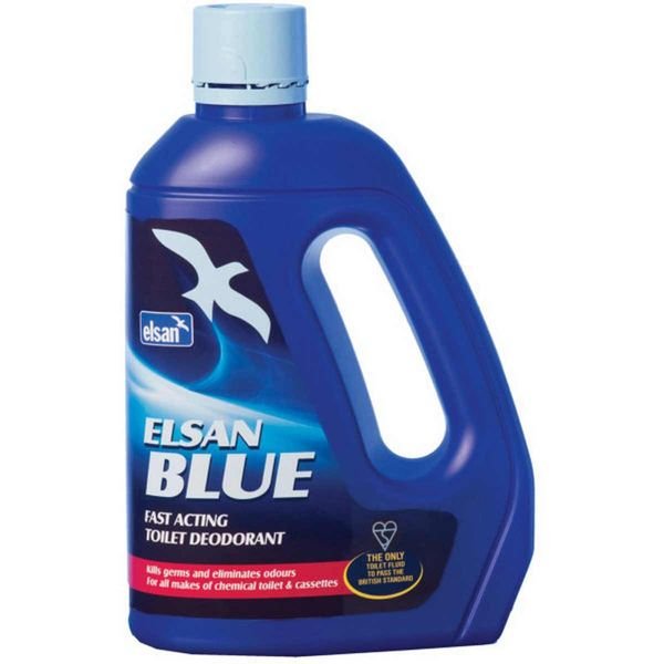 Elsan Blue Toilet Fluid 4L – Caravan & Motorhome Waste Tank Chemical