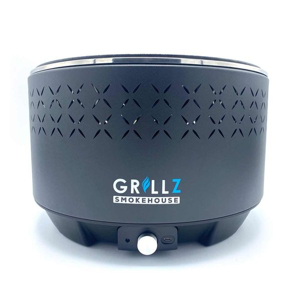 Wolf Outdoors Grillz Smoke House Portable Charcoal BBQ Grill with Lid