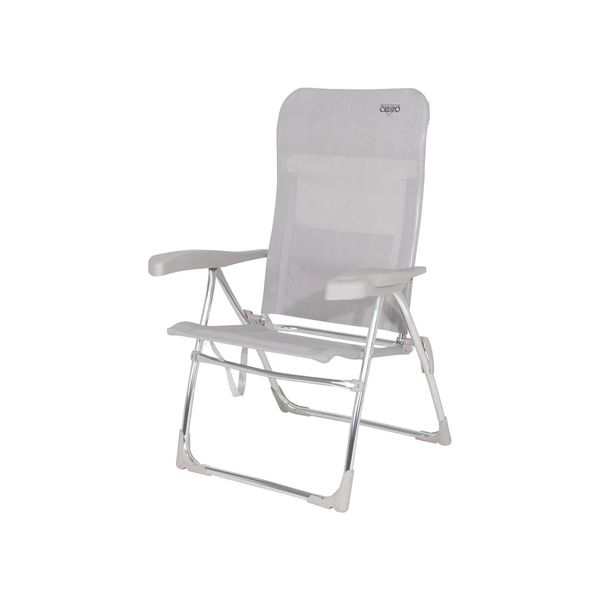 Crespo AL/206 Beach Chair – Light Grey