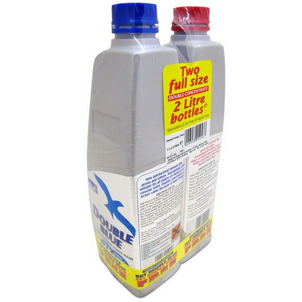 Elsan Blue Rinse Twin Pack 2 x 2L – Caravan & Motorhome Toilet Chemical