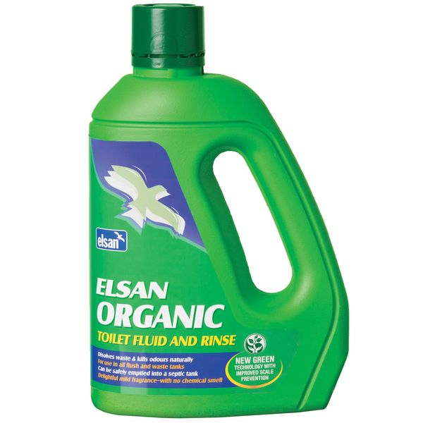 Elsan Organic Toilet Fluid 2L – Caravan & Motorhome Toilet Treatment
