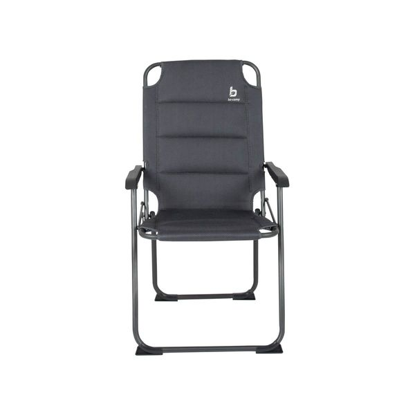 Bo-Camp Chair Copa Rio Air XL Padded Aluminium Grey