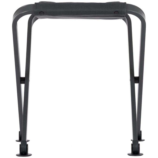 Crespo AP/402 Air-Select Folding Camping Stool & Footrest Dark Grey