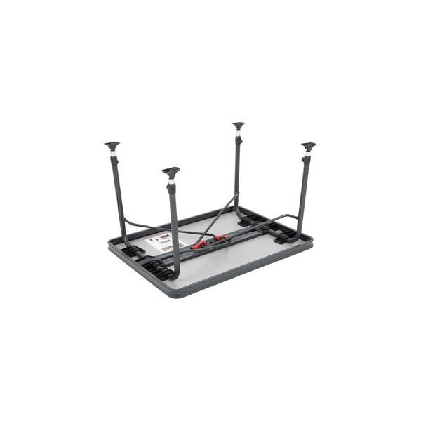Crespo AP/245-M-89 Camping Table 80 x 60cm – Adjustable Lightweight Folding Table
