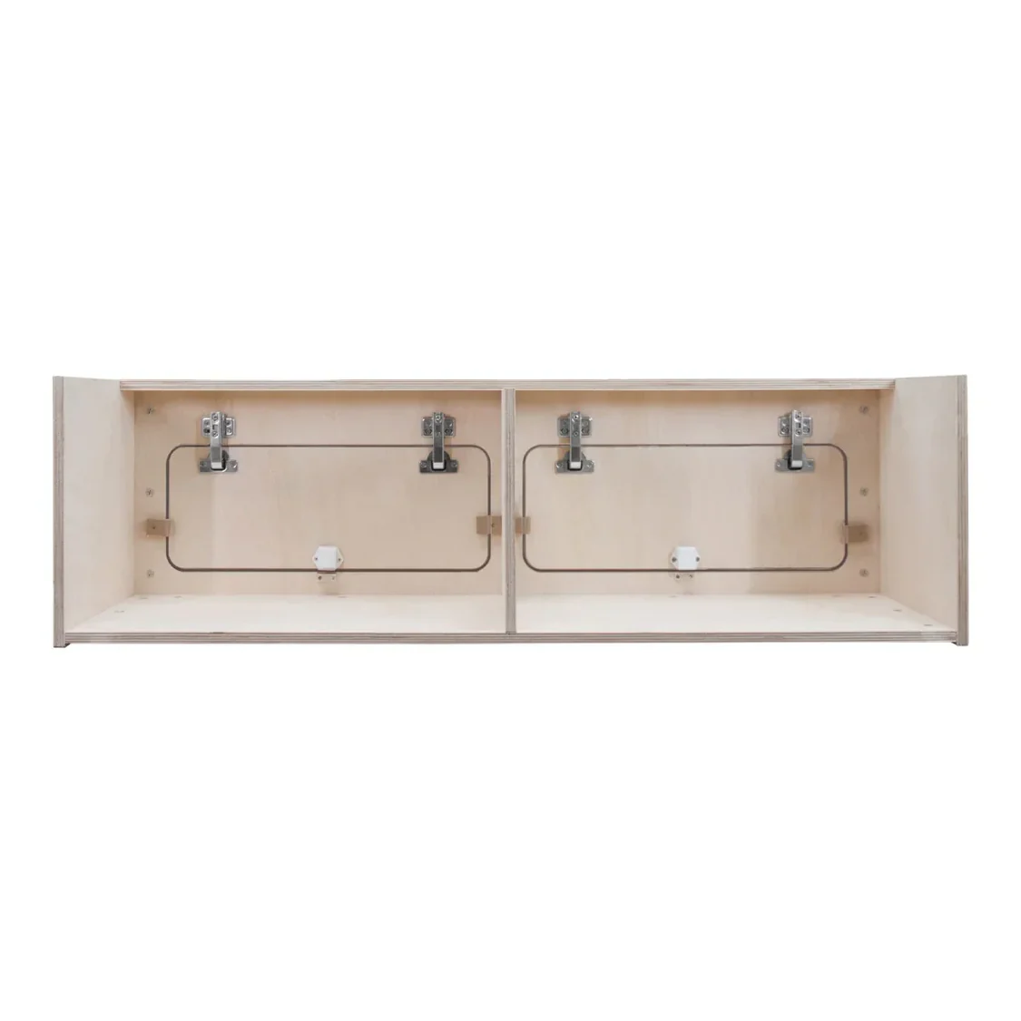Overhead Camper Van Cabinet – 120cm Birch Plywood Storage Cupboard