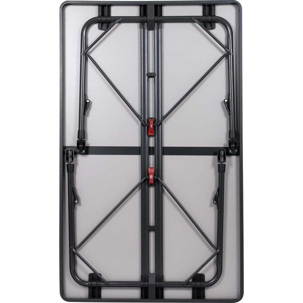 Crespo AP/276-89 Camping Table 140 x 85cm – Premium Adjustable Folding Table for 6 People