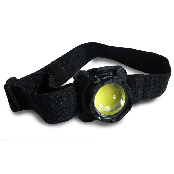 Wolf Outdoors VEX-150 Rechargeable LED Head Torch | Lightweight 150 Lumen Powerbeam Headlamp