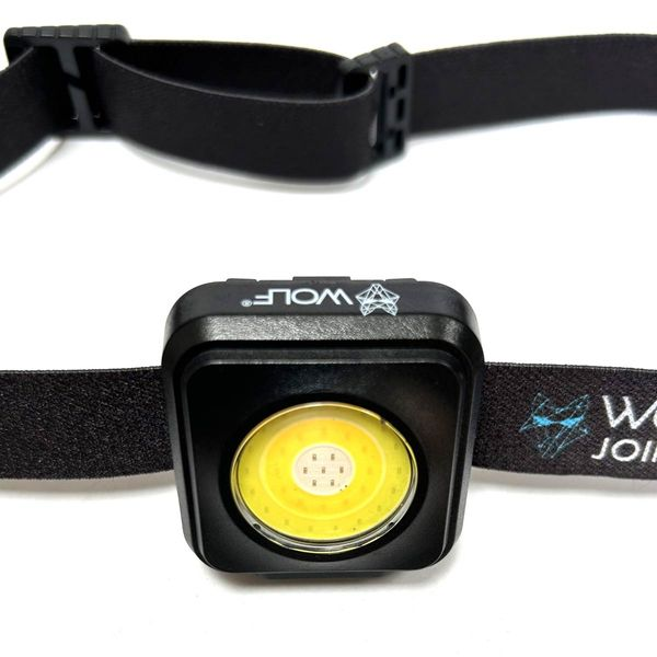 Wolf Outdoors VEX-320 Rechargeable LED Head Torch | Powerful Hands-Free Outdoor Lighting