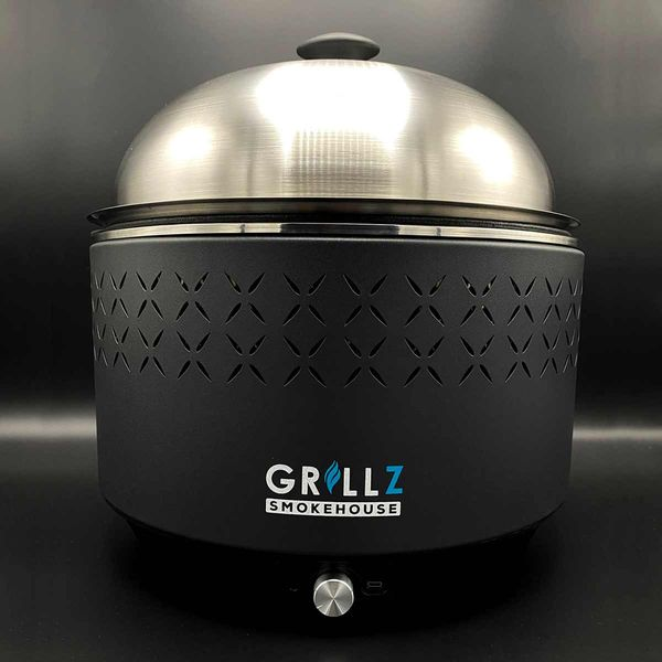 Wolf Outdoors Grillz Smoke House Portable Charcoal BBQ Grill with Lid