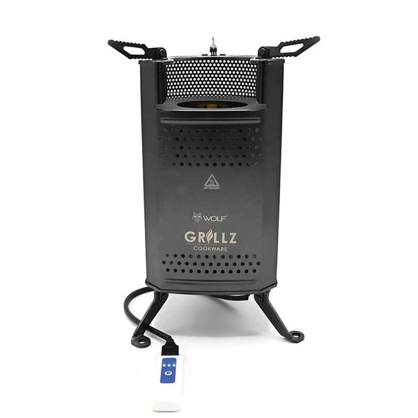 Wolf Outdoors Grillz Biomaster Portable Camping Stove with EVA Storage Case