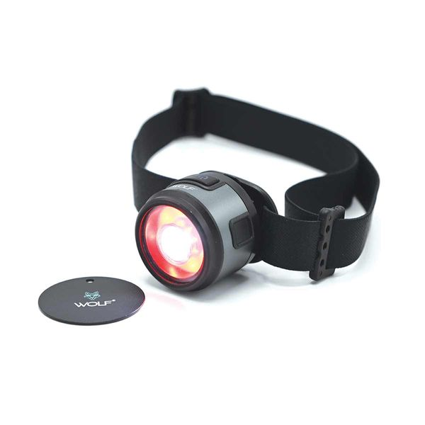 Wolf Outdoors MPL-400 LED Head Torch | 400 Lumen Rechargeable Headlamp
