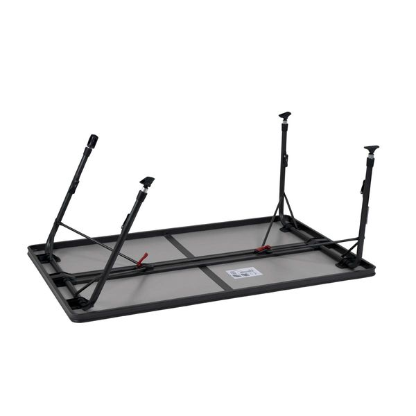 Crespo AP/274 Camping Table 150 x 90cm – Extra Large Adjustable Folding Table
