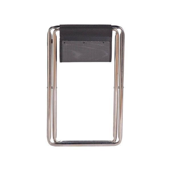 Crespo AL/301 Folding Camping Stool & Footrest Dark Grey