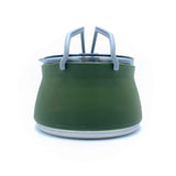 Wolf Outdoors EzyStow Collapsible Kettle 1L – Olive Green