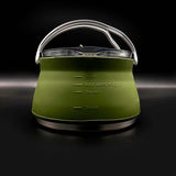 Wolf Outdoors EzyStow Collapsible Kettle 1L – Olive Green