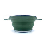 Wolf Outdoors EzyStow Collapsible Cooking Pot 2.5L – Olive Green