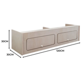 Overhead Camper Cabinet 120cm x 30cm x 30cm