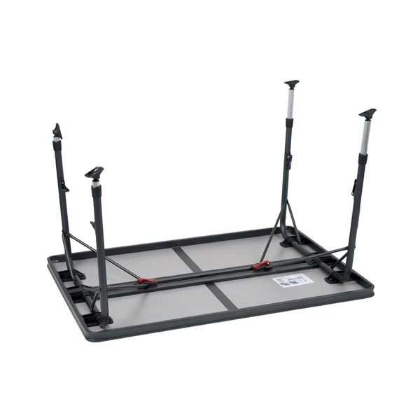 Crespo AP/272 Camping Table 120 x 80cm – Premium Adjustable Folding Table