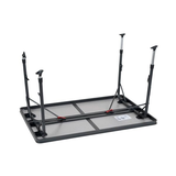 Crespo AP/272 Camping Table 120 x 80cm – Premium Adjustable Folding Table