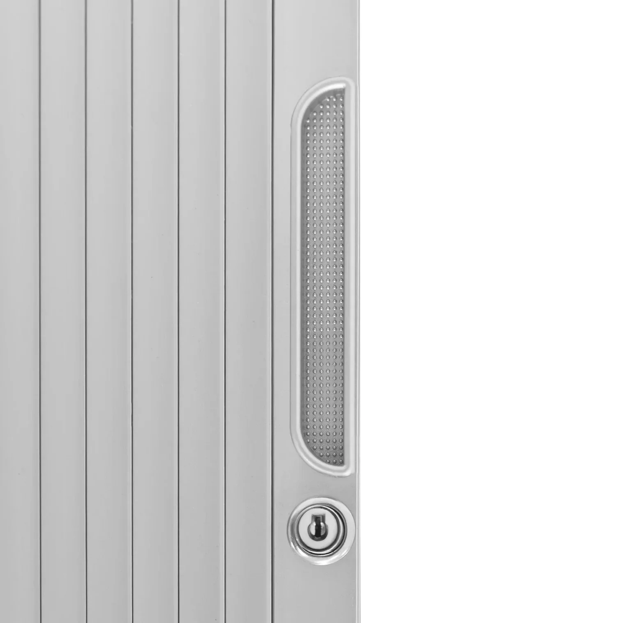 Tambour Shower Door Silver