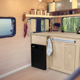 Camper Kitchen Pod with Black Compressor Fridge RHD