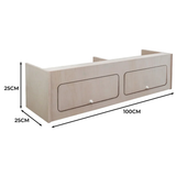 Overhead Camper Cabinet 100cm x 25cm x 25cm