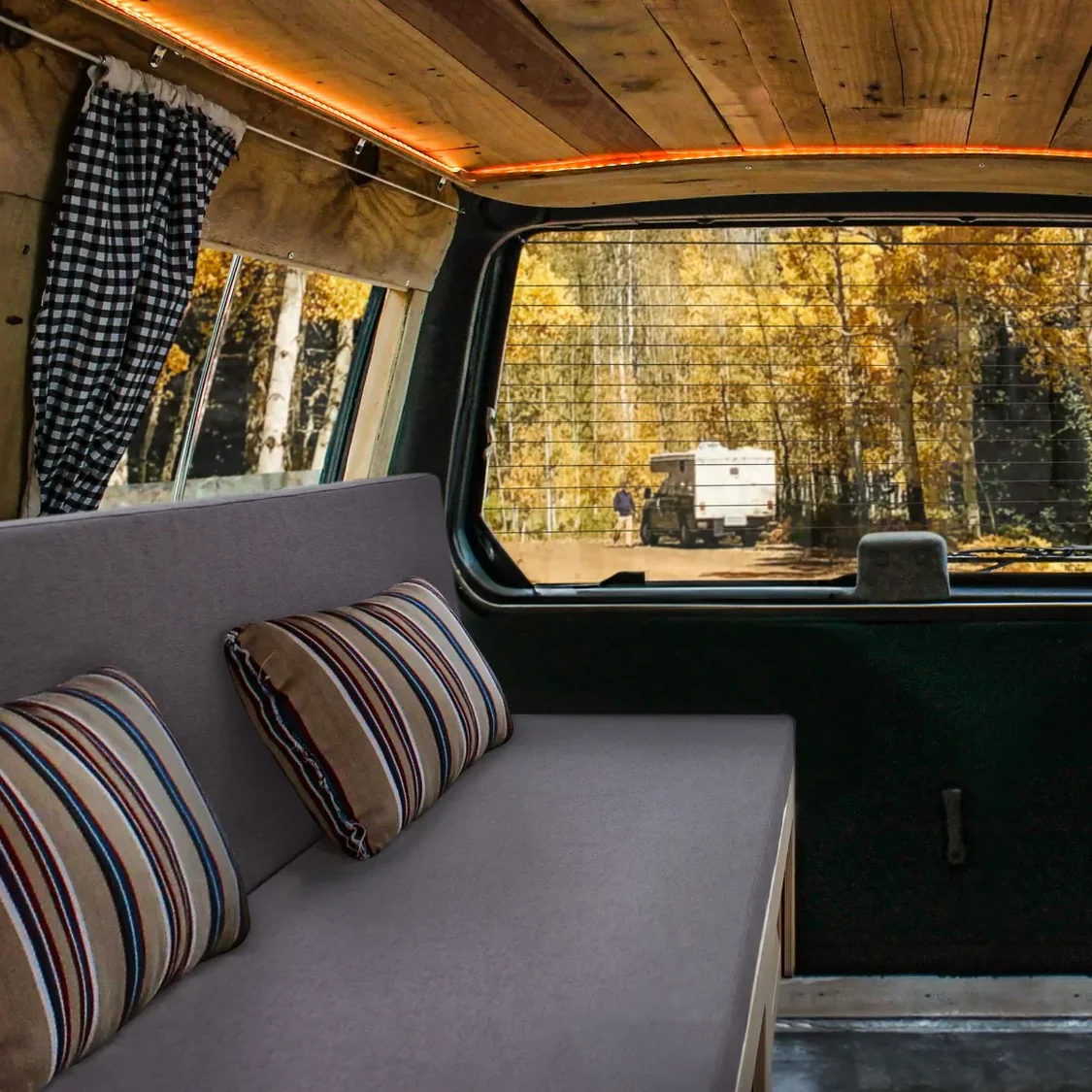 Camper Van Bed – Pull-Out Rock & Roll Bed Frame