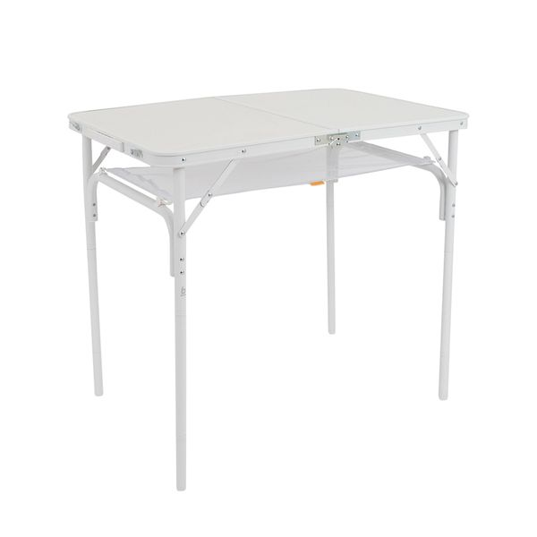 Bo-Camp Pastel Collection Yvoire Folding Camping Table 90 x 60cm – Adjustable Height Suitcase Table