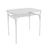 Bo-Camp Pastel Collection Yvoire Folding Camping Table 90 x 60cm – Adjustable Height Suitcase Table