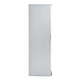 Tambour Shower Door Silver