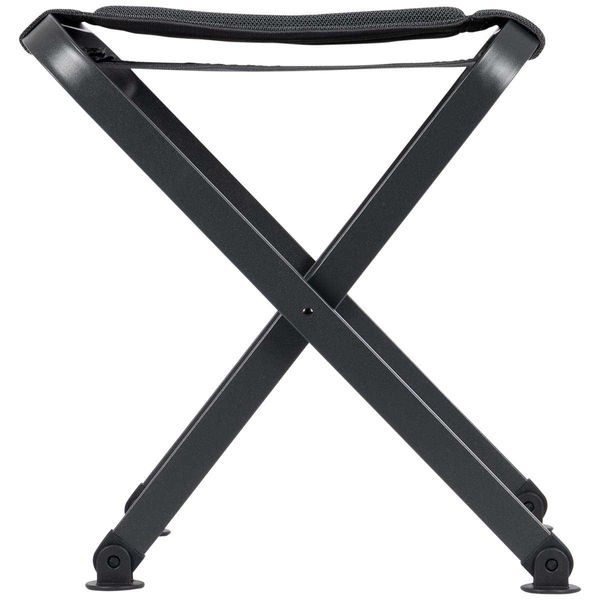Crespo AP/402 Air-Select Folding Camping Stool & Footrest Dark Grey