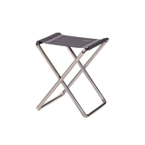 Crespo AL/301 Folding Camping Stool & Footrest Dark Grey