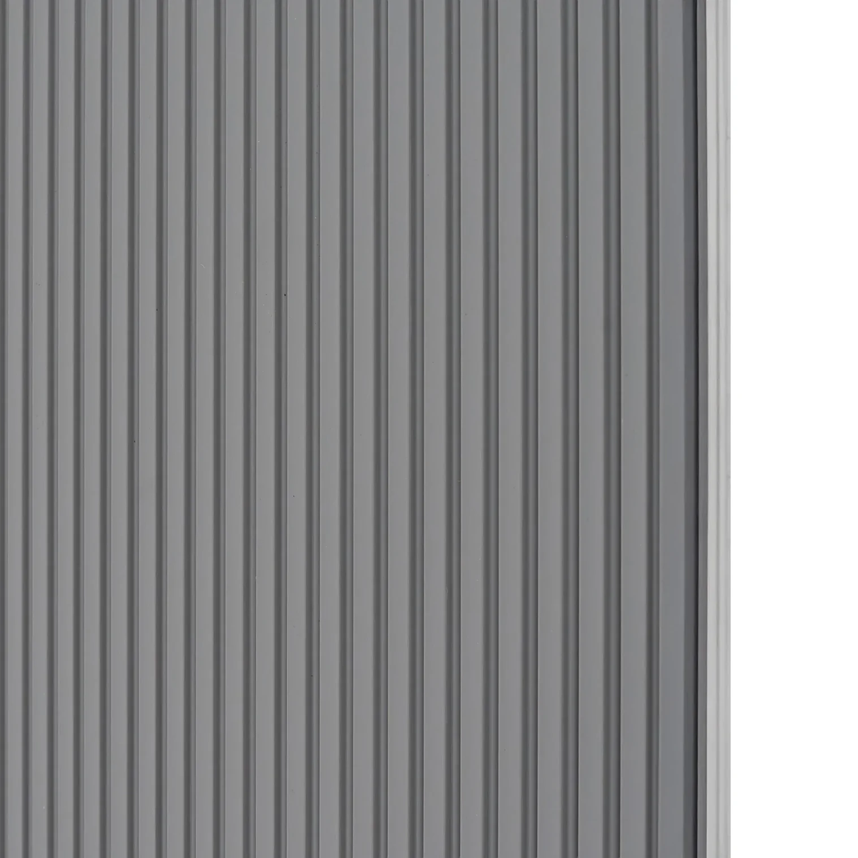 Tambour Shower Door Silver