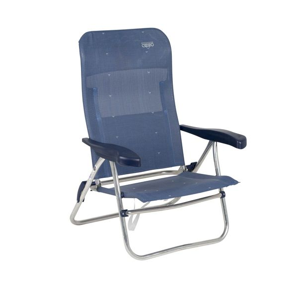 Crespo AL/205 Beach Chair – Dark Blue