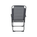 Bo-Camp Chair Copa Rio Air XL Padded Aluminium Grey