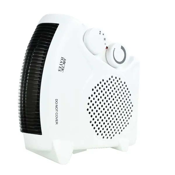 2kW Portable Fan Heater with Dual Thermal Cut-Off | Compact Caravan & Camping Heater