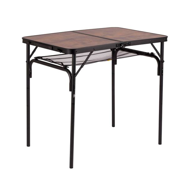 Bo-Camp Industrial Collection Decatur Folding Table 90 x 60cm – Adjustable Height Camping Table