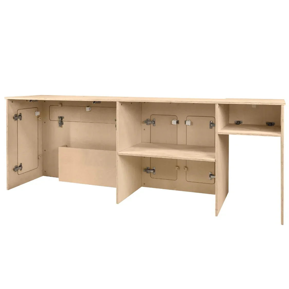 Camper Kitchen Pod RHD – Compact Camper Van Kitchen Unit with Sink & Hob