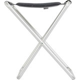 Crespo AL/302 Deluxe Folding Camping Stool & Footrest Dark Grey