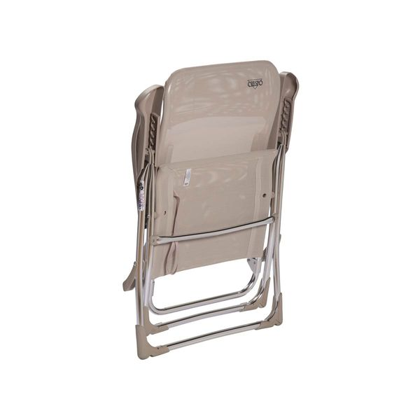 Crespo AL/206 Beach Chair – Light Grey
