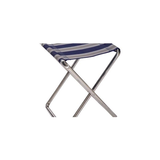Crespo AL/301 Folding Camping Stool & Footrest Dark Grey