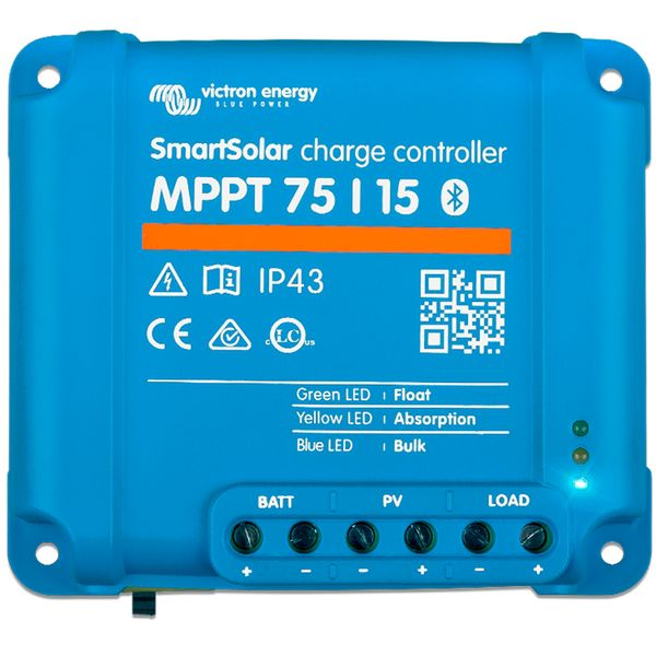 Solar Panel Victron 75/15 SmartSolar MPPT Charge Controller/Regulator (15A)