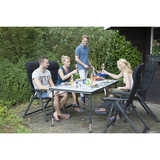 Crespo AP/274 Camping Table 150 x 90cm – Extra Large Adjustable Folding Table