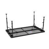 Crespo AP/274 Camping Table 150 x 90cm – Extra Large Adjustable Folding Table