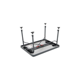 Crespo AP/245-M-89 Camping Table 80 x 60cm – Adjustable Lightweight Folding Table