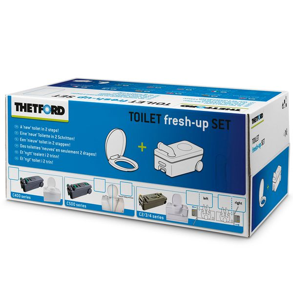 Thetford C400 Fresh Up Kit – Replacement Cassette Tank, Seat & Lid