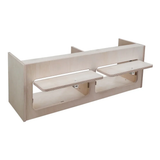 Overhead Camper Cabinet 80cm x 25cm x 25cm – Birch Plywood Storage Cupboard